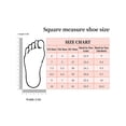 thumbnail image 4 of BLISSFUL STEP Women's Shoes Floral Printed Chunky Heel Ankle Strap Open Toe Dress Sandals Green 10, 4 of 6