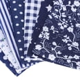 thumbnail image 4 of Diy face cover patch‑ 7Pcs DIY Face Cloth Cover Sewing Cotton Color PatchWork Dustproof Elastic Rope Navy 25x25cm ANGGREK Otros, 4 of 8