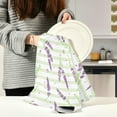thumbnail image 6 of Coolnut Beautiful Lavender Kitchen Dish Towel Set of 1, Super Soft Absorbent Cleaning Cloth, Reusable Quick Drying Kitchen Towel for Home, Kitchen Washcloth Gift, 6 of 7