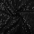 thumbnail image 5 of BLTIBY 2025 Women Sequin Dress Solid Color Sparkly Glitter Spaghetti Strap Sleeveless Short Fashion Party Night Out Club Cake Dress Black M, 5 of 5