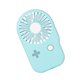 thumbnail image 3 of Ventilador de refrigeración Ventilador de mano recargable eléctrico Enfriador portátil ajustable para oficina en casa, Azul Eigraketly HA004473-02B, 3 of 6