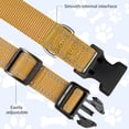 thumbnail image 4 of Minzimin 1pcs Reflective Dog Collar, Sturdy Nylon Collars for Large Girl and Boy Dogs, Adjustable Dog Collar with Quick Release Buckle, 4 of 6