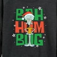 thumbnail image 3 of SpongeBob SquarePants - Squidward Bah Humbug - Women's Lightweight French Terry Long Sleeve Shirt, 3 of 6