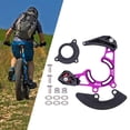 thumbnail image 4 of ZTTO Cadena Guía de Cadena Guardia de aleación de aluminio Bash Guardia Ultralight Retención Sólido Montaje directo 32T-38T para bicicleta de montaña Púrpura Soledad Guía de la cadena de bicicletas, 4 of 9