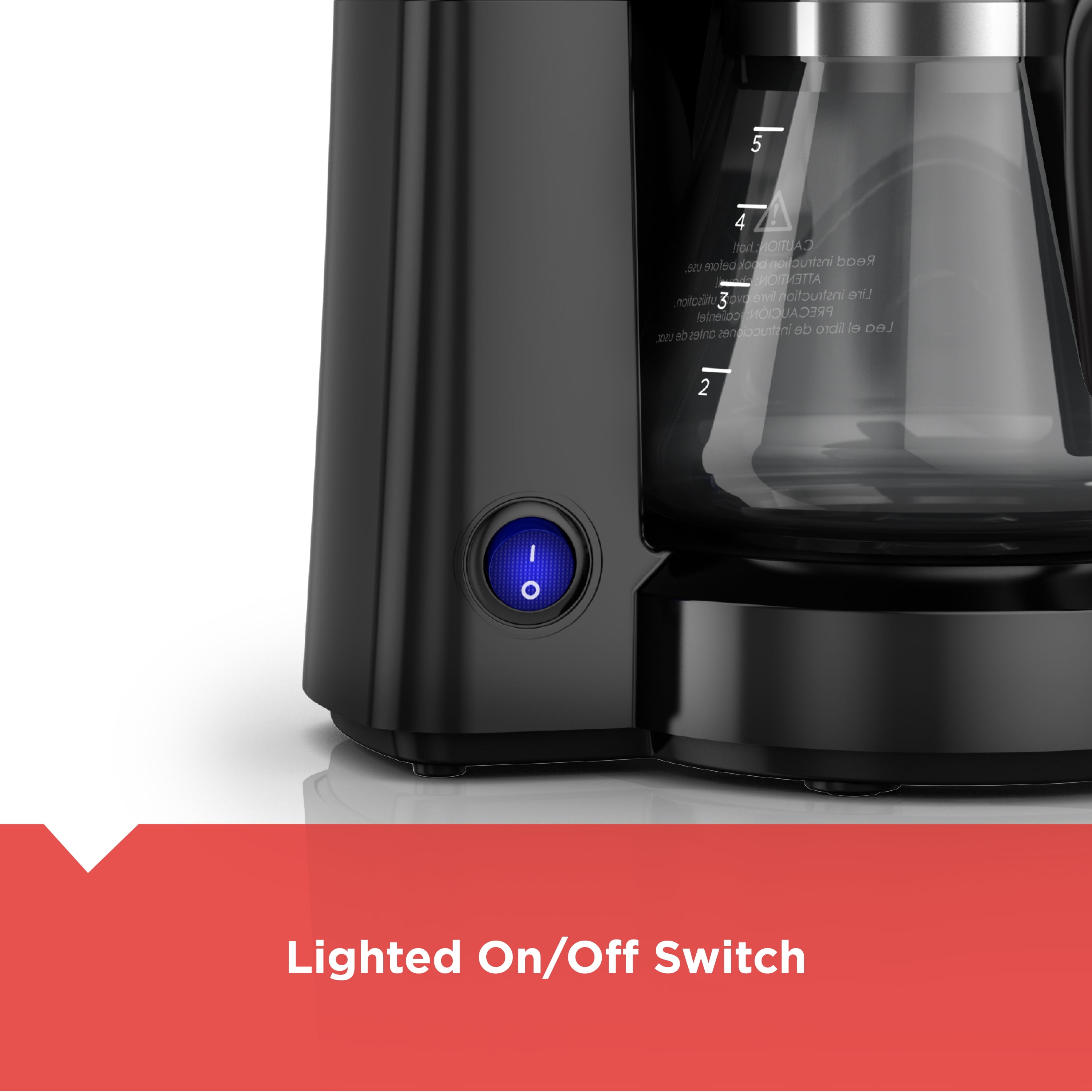 BLACK+DECKER 5-Cup Switch Coffee Maker
