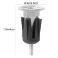 thumbnail image 2 of ROSENICE Handlebar Ends 1 Pair Silver Aluminum Alloy For Mountain Bike Handlebar, 2 of 8