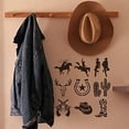 thumbnail image 5 of 9PCS Western Cowboy Stencil 6×6inch Cowboy Boots Hat Cactus Cowboy Cowgirl Stencil Reusable Hollow Out Drawing Template for Painting DIY Gifts Crafts Wood Furniture Wall Decor$$Art & Craft, 5 of 8