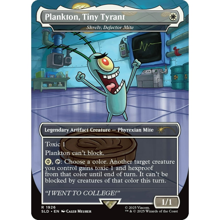 Magic the Gathering Secret Lair x SpongeBob SquarePants: Legends