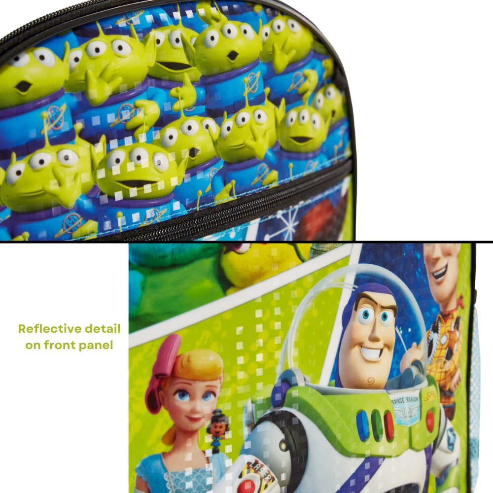 Toy Story Buzz Lightyear Kids Backpack with Lunch Bag and Water Bottle 5 Piece Set 16 inch