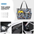thumbnail image 2 of Wukai Video Game Print Zipper Bag,large Beach Tote Bag,Waterproof Sandproof Bag,Grocery and Picnic Tote Travel Bag, 2 of 5