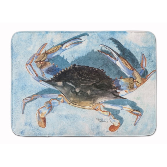 Carolines Treasures Crab Floor Mat, 19" x 27", Multicolor