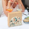 thumbnail image 3 of Yayeee Napkin Holder for Table Kitchen Paper Tissue Organization, Beige Whimsical Leaves, 3 of 8