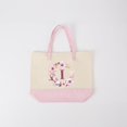 thumbnail image 5 of HIFA Initial Tote Bag for Women, Personalized Canvas Tote Bag - Two-Tone, Zipper Closure, Inner Pocket, Organic Cotton, Sturdy - Multipurpose Shoulder Bag Suitable for Shopping, Grocery, Beach, Travel, 5 of 5