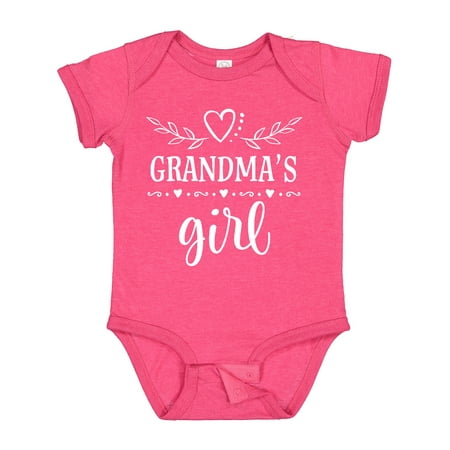 

Inktastic Grandma Girl for Granddaughter Gift Baby Girl Bodysuit