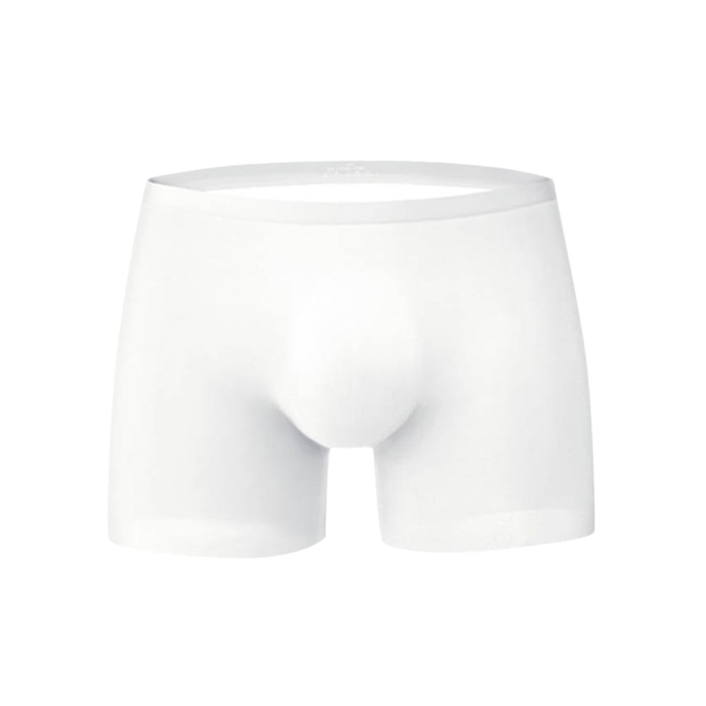wofedyo Men'S One-Piece 3D Panties Seamless Ice Silk Underpants ...