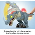 thumbnail image 4 of Imaginext Jurassic World Ultra Snap Spinosaurus Dinosaur Toy with Lights & Sounds, 2 Pieces, 4 of 7