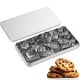 thumbnail image 2 of ColoMX 1 Juego de cortadores de galletas, molde de flores, moldes redondos de corazón, cortadores de galletas de Metal para hornear, 2 of 7