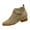 Khaki 2, variant on Wensltd Women's Short Boots Wide Width Chunky Pointy Toe Suede Booties Fashion Fall Shoes for Women