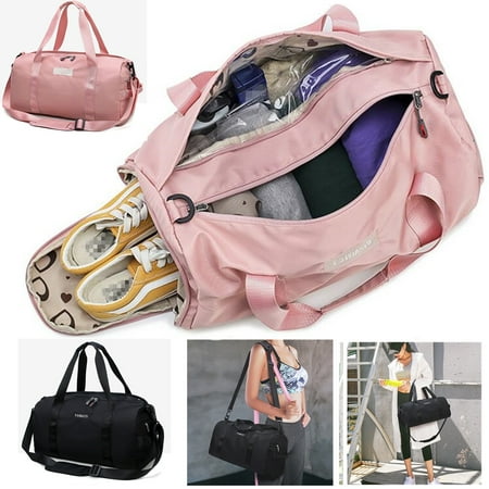 Meigar Men Women Gym Sports Bag Shoulder Bag Hand Luggage Duffel Pack Travel Yoga (Best Gym Bags For Men)