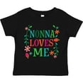 thumbnail image 3 of Inktastic Nonna Loves Me Granddaughter Girls Toddler T-Shirt, 3 of 5