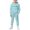 C177 Mint Green, variant on CONZONE Toddler Boys Outfits 2 Piece Letter Graphic Long Sleeve Hoodies Pants Set Cozy Fall Winter Clothes for Kids