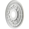 thumbnail image 4 of Ekena Millwork 16"OD x 3 1/2"ID x 1"P Baltimore Thermoformed PVC Ceiling Medallion (Fits Canopies up to 6 1/2"), Metallic Champagne Bronze, 4 of 10