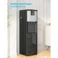 thumbnail image 5 of TABU Bottom Load Water Dispenser,Hot/Cold/Room Temperature,for 3 or 5 Gallon,Stainless Steel,Black, 5 of 9