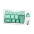 thumbnail image 3 of Teclado de juegos mecánicos con joystick, teclado programable portátil Numpad 12 Cableado para trabajo portátiles de la computadora portátil Mujeres Verde, 3 of 8