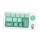 thumbnail image 3 of Teclado de juego mecánico teclado programable 12 llave swappable caliente completa conectada con joystick para la oficina de computadoras PC Mujeres Verde, 3 of 9