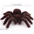 thumbnail image 3 of Halloween Decoration 4.5*3.7 Inch Artificial Realistic Scary Hairy Model Halloween Props Decor For Outdoor Indoor Home Party Prop Educational Learning Toys, 3 of 4