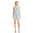 thumbnail image 2 of No Boundaries Cami and Shorts Set, 2 Piece, Women’s and Women’s Plus, 2 of 5