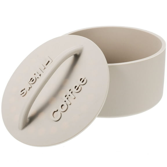 HONMEET Coffee Cone Filter Holder 1Pcs with Simple Design for Home and Office Use in Grey Silicone