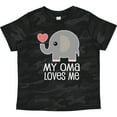 thumbnail image 3 of Inktastic My Oma Loves Me Grandchild Boys or Girls Toddler T-Shirt, 3 of 5