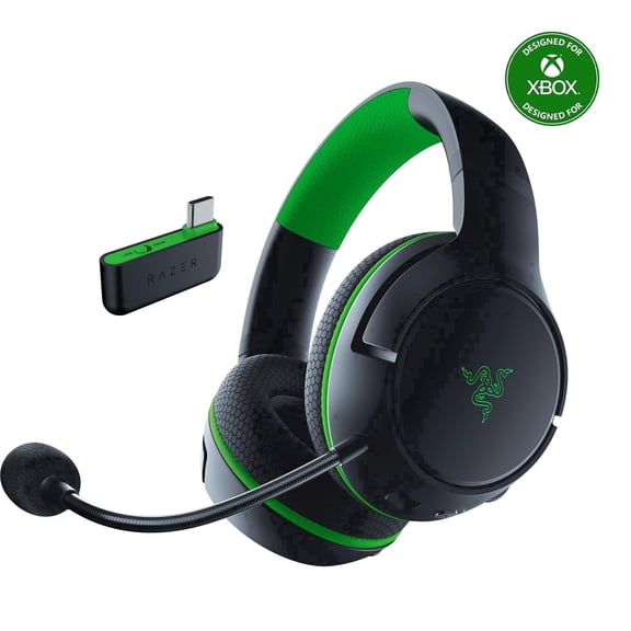 Razer HyperSpeed Over-Ear Wireless Gaming Headset, Black