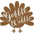thumbnail image 2 of CafePress - Gobble Wobble Turkey Mug - 11 oz Ceramic Mug - Novelty Coffee Tea Cup, 2 of 4