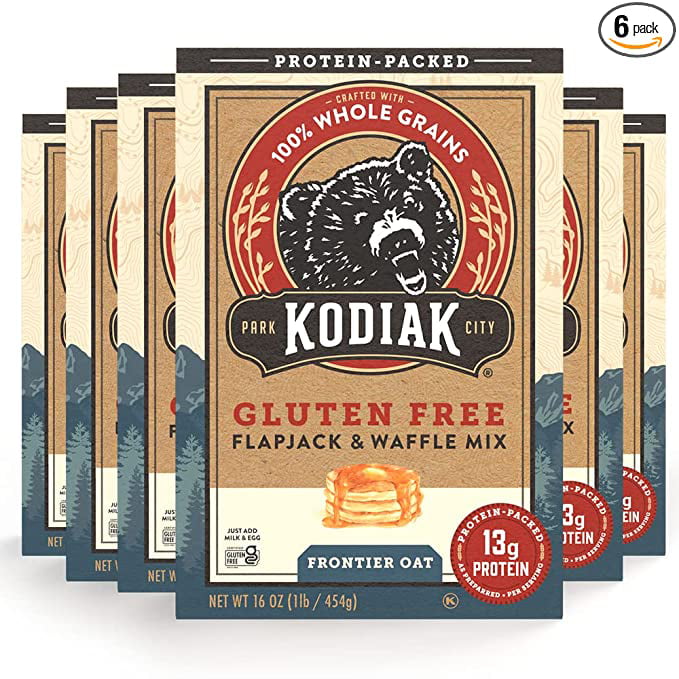 Kodiak Cakes Gluten Free Protein Pancake Mix - Flapjack and Protein ...