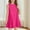 Hot Pink, variant on Spazoro Toddler Girls A-Line Dress, Solid Color Sleeveless Casual Round Neck Princess Dresses for Child Girls Khaki Size 5 T