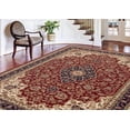 thumbnail image 2 of Tayse Sensation Area Rug 4780 RED Traditional Red Medallion Leaves 2' x 3' Rectangle, 2 of 3