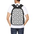 thumbnail image 4 of Disketp Snake Mochila Minimalista de Gran Capacidad, Mochila de Viaje para Escuela, Trabajo o Uso Diario, 4 of 6