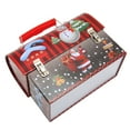 thumbnail image 1 of Christmas Piggy Bank, Beautiful HD Color Printing Christmas Storage Candy Box Iron Buckle Cute  For Kids For Birthdays, 1 of 8