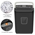 thumbnail image 4 of Bonsaii 12-Sheet Cross Cut Paper Shredder for Home Office Use, C279-B, 4 of 7