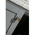 thumbnail image 4 of Design Element London 61" Double Sink Bathroom Vanity Set in Gray with Carrara Marble Top, 4 of 5