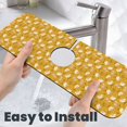 thumbnail image 6 of Sikiie Daisies Flowers Splash Guard for Sink Faucet-1 PC Super Absorbent Fast Drying Mat Sink Gadgets-Splash Guard for Kitchen, Sink Mat, 6 of 7