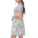 thumbnail image 2 of Balery Cute Rabbit And Heart Vestidos sueltos de manga corta para mujer, vestidos de verano 2025, vestidos casuales de corte A con vuelo., 2 of 6