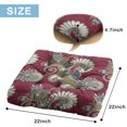 thumbnail image 6 of Boho Meditation Cushion, Square Floor Pillow with Paisley Motif, Yoga Pillow for Bedroom or Studio 22 x 22, 6 of 7