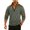 Green, variant on Color Block Polo for Men Color Blocking Quarter-Zip Mock Neck Raglan Sleeve Top Raglan Sleeves for Winter Layering Street Look