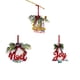 thumbnail image 3 of Ounissouiy Colgante de Navidad Chimenea Árbol de Navidad Decoración colgante Festival de vacaciones Atmósferas Pieza de Regalo Escaparate Puerta Kits de decoración para fiestas Árbol Ounissouiy HA069785-03, 3 of 6