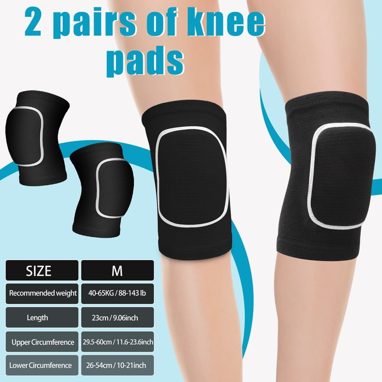 Padded Volleyball Knee Pads Pair With EVA Sponge photo 2
