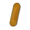 thumbnail image 1 of Reflector de ovalado naranja Universal visibilidad para conducir s reflectores traseros delanteros tirarere de advertencia, 1 of 9