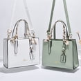 thumbnail image 3 of Bolso popular para mujer, moda de verano, bolso cruzado de hombro de mediana edad, bolso de madre atmosférico, bolso de mano que combina con todo, 3 of 6